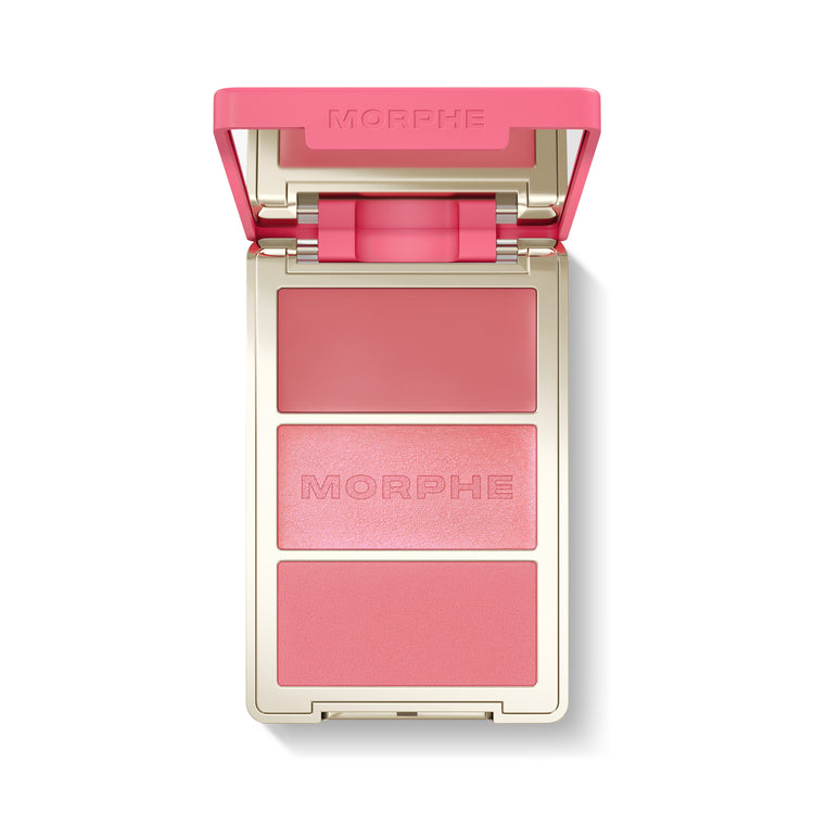 MORPHE - Cheek Thrills Multi-Finish Face Trio - réf Blind Date