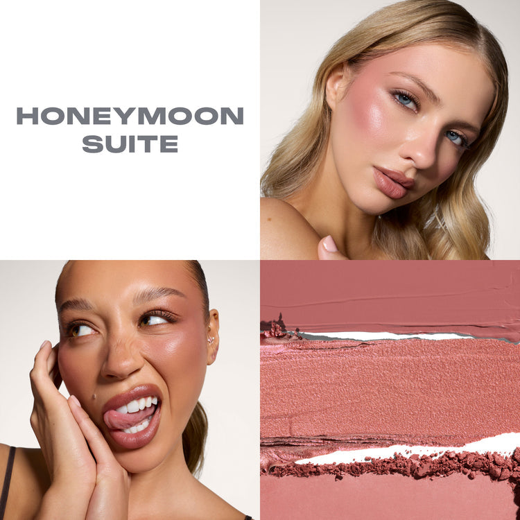 MORPHE - Cheek Thrills Multi-Finish Face Trio - réf Honeymoon Suite