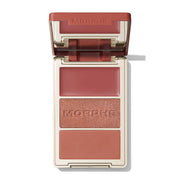 MORPHE - Cheek Thrills Multi-Finish Face Trio - réf Private Island