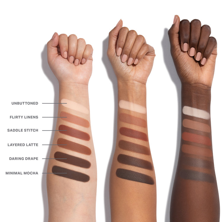 MORPHE - CHROMAPLUS 6-PAN EYESHADOW PALETTE- Tailored Nudes