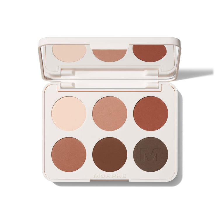 MORPHE - CHROMAPLUS 6-PAN EYESHADOW PALETTE- Tailored Nudes