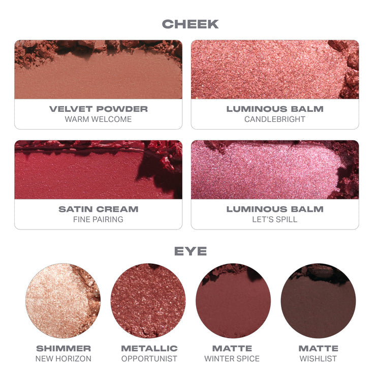 MORPHE - HOLIDAY COLLECTION- Glass Half Full