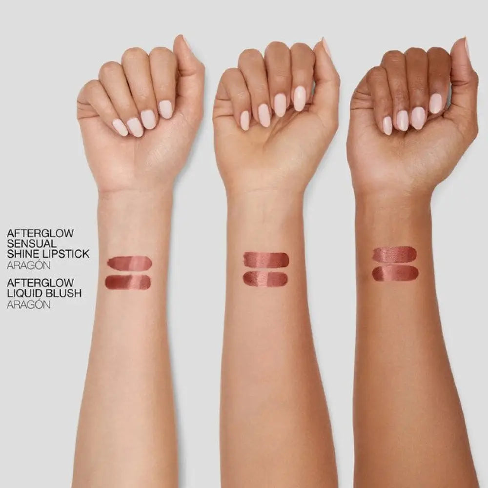 NARS - Afterglow Lipstick & Mini Liquid Blush Duo - Coffret rouge à lèvres et mini blus Powder