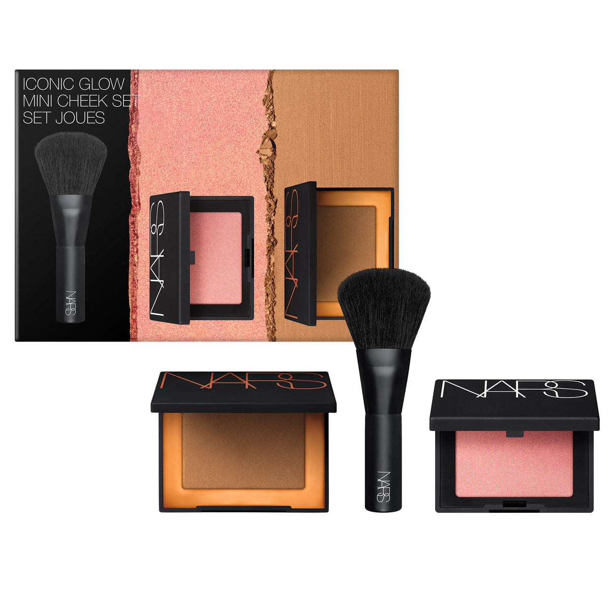 NARS - ICONIC GLOW MINI CHEEK SET ( 3pcs )