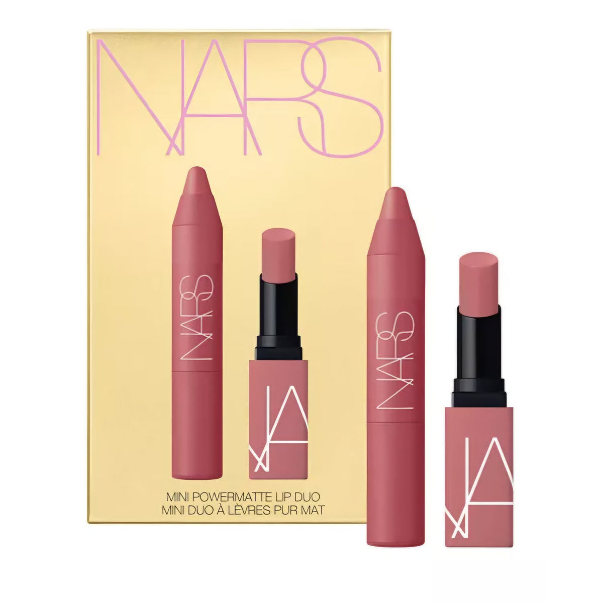 NARS - MINI Powermatte Lip Duo - réf Dolce Vita / American Woman
