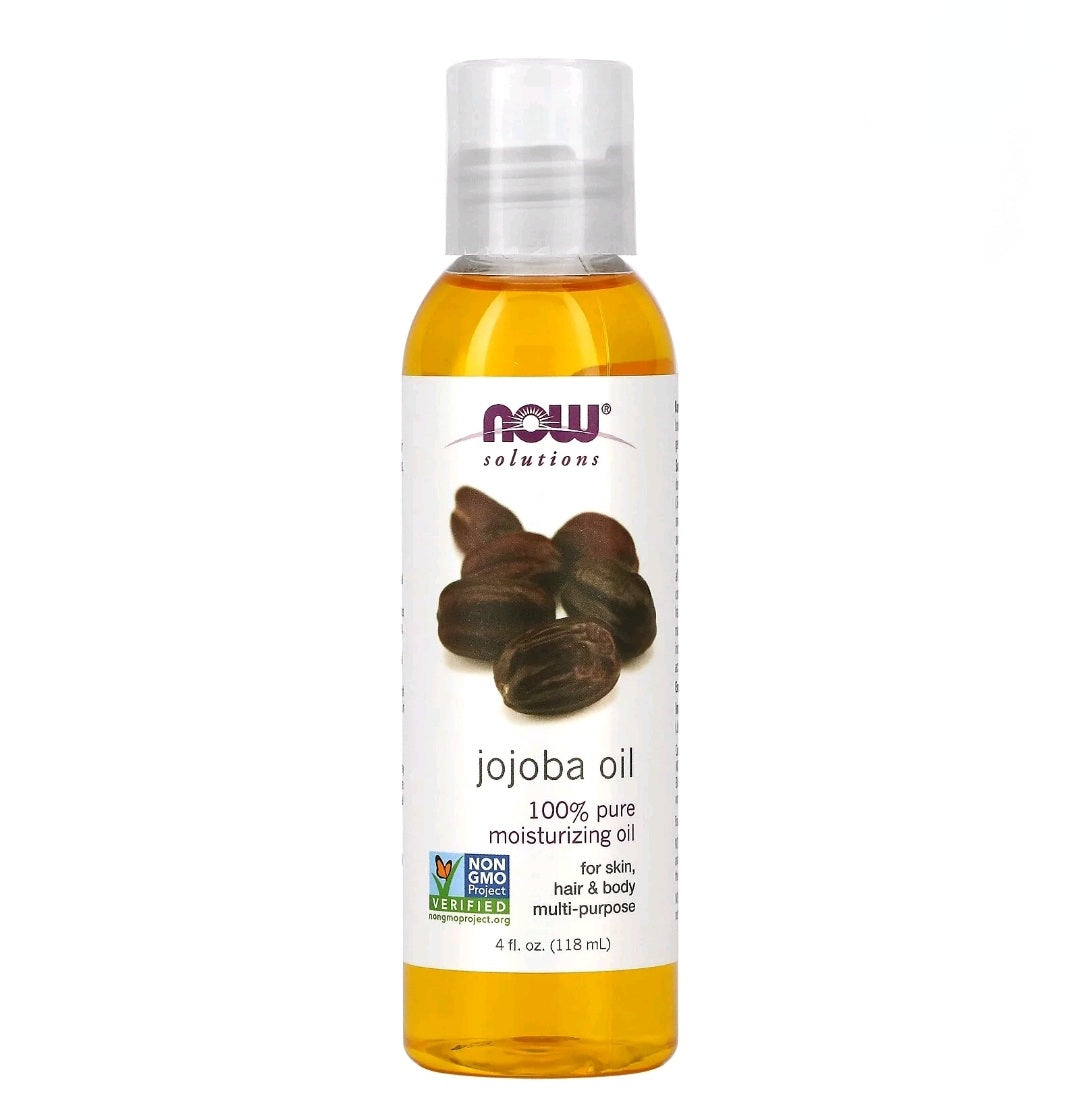 NOW SOLUTIONS - Huile de Jojoba 100% Pure et Naturelle - 118ml