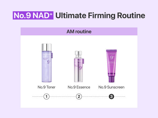 NUMBUZIN - No.9 NAD+ 9 Peptides Dewy Sun Essence SPF50+ PA++++ - 50ml
