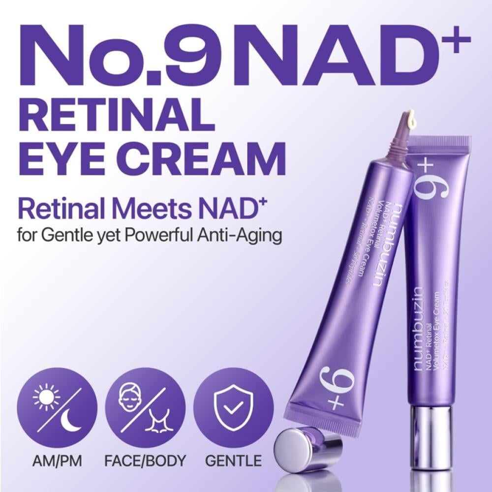 NUMBUZIN - No. 9 NAD+ Retinal Volumtox Eye Cream - 20ml