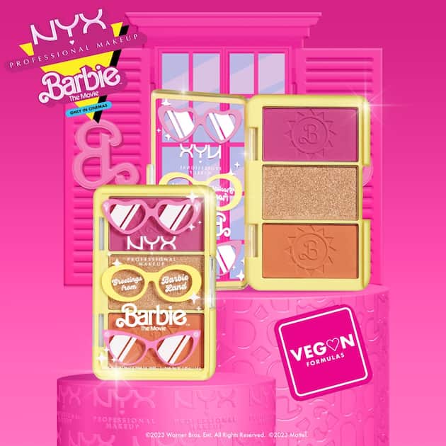 NYX - BARBIE LIMITED EDITION ON THE GO- Cheek Palette