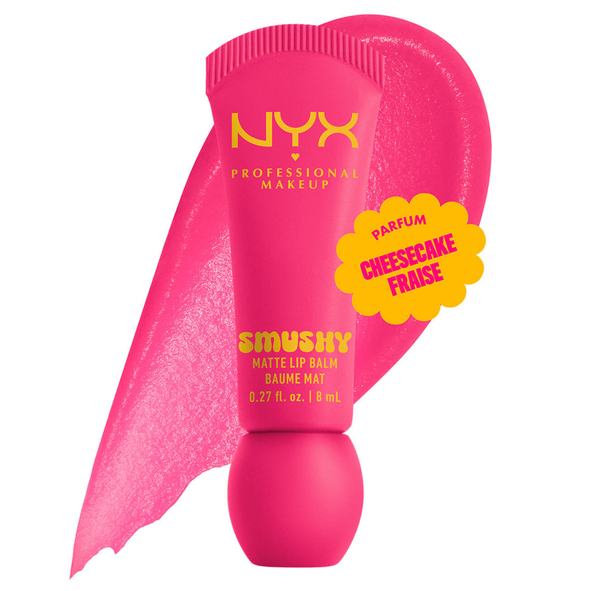 NYX - BAUME À LÈVRES MAT SMUSHY - 03 - Sweet Smack
