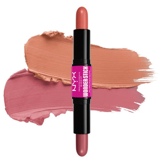 NYX - BLUSH CRÈME WONDERSTICK - réf Honey Orange + Rose