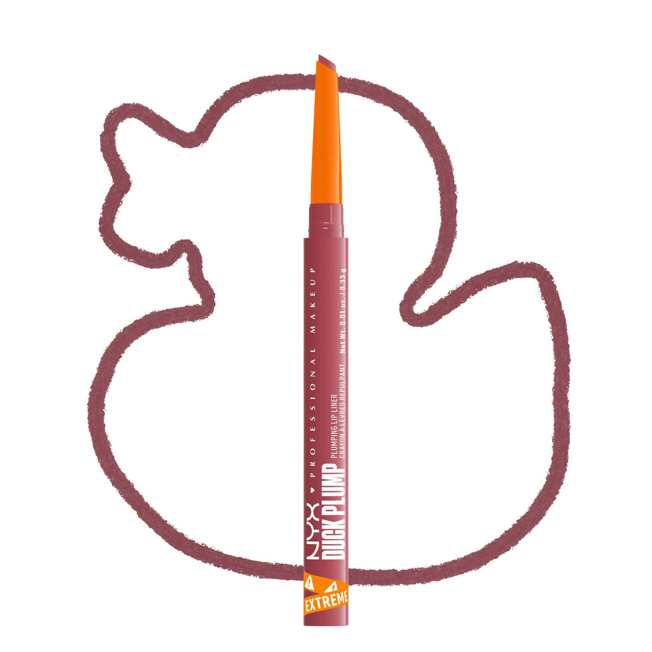 NYX - CRAYON À LÈVRES DUCK PLUMP LINER- 02 Pinkjection