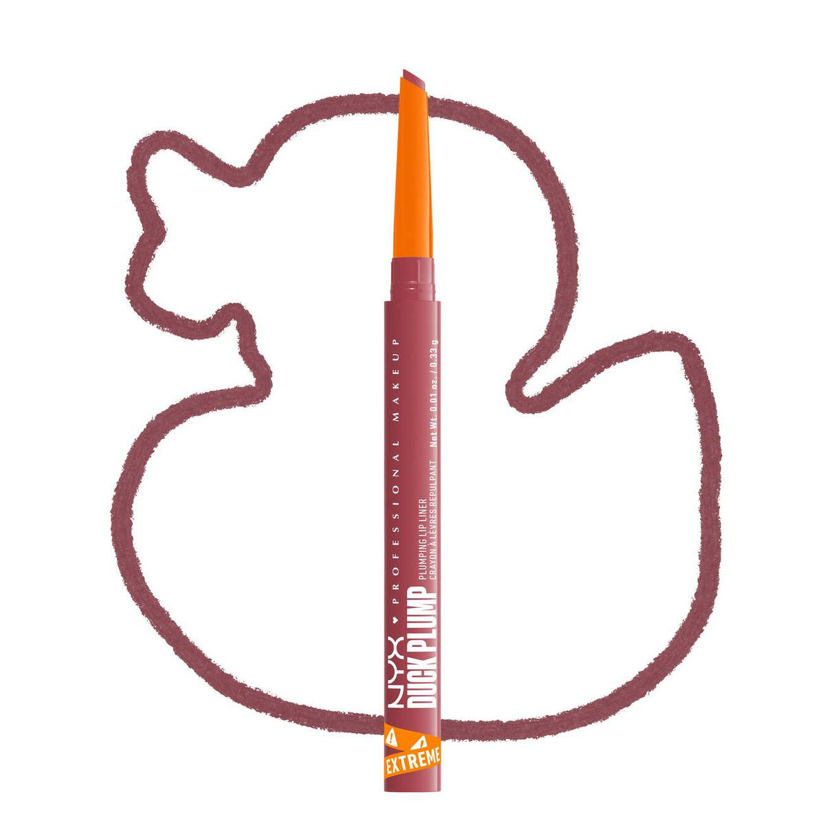 NYX - CRAYON À LÈVRES DUCK PLUMP LINER- 02 Pinkjection