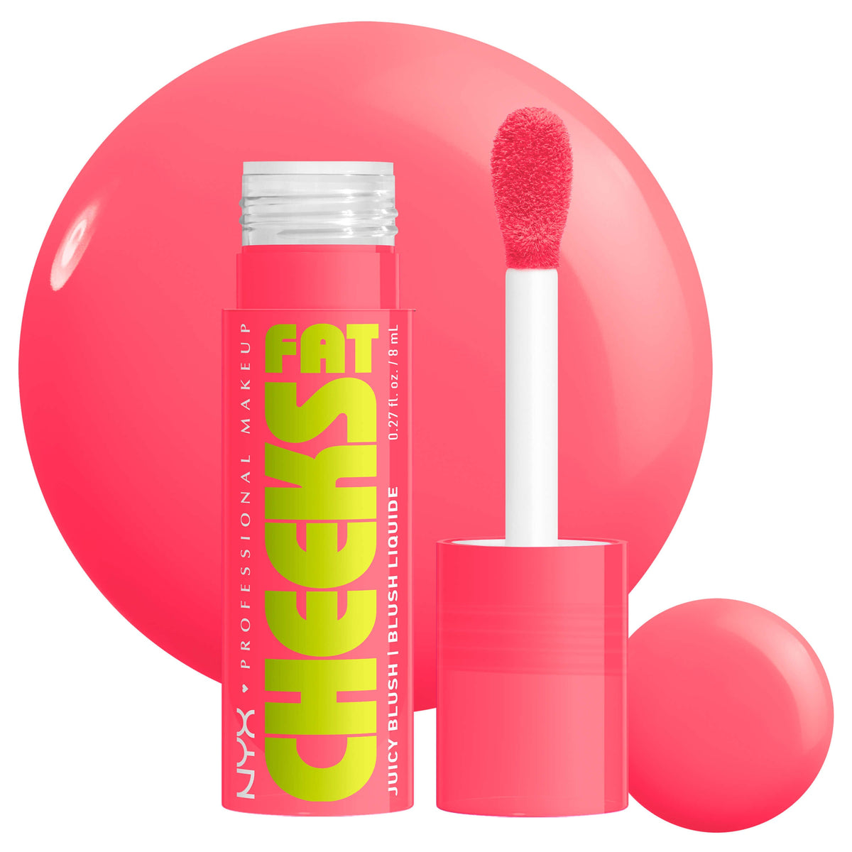 NYX - Fat Cheeks -Blush liquide hydratant - 03 Guava Gush
