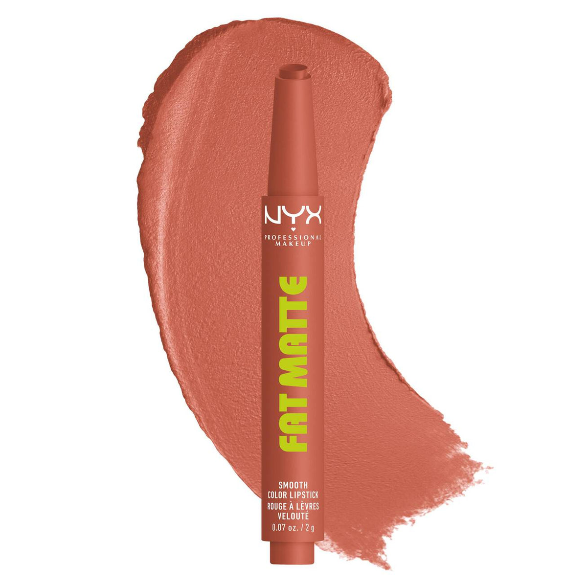 NYX - FAT MATTE ROUGE À LÈVRES MAT CONFORT- 01 Cozy Whipped