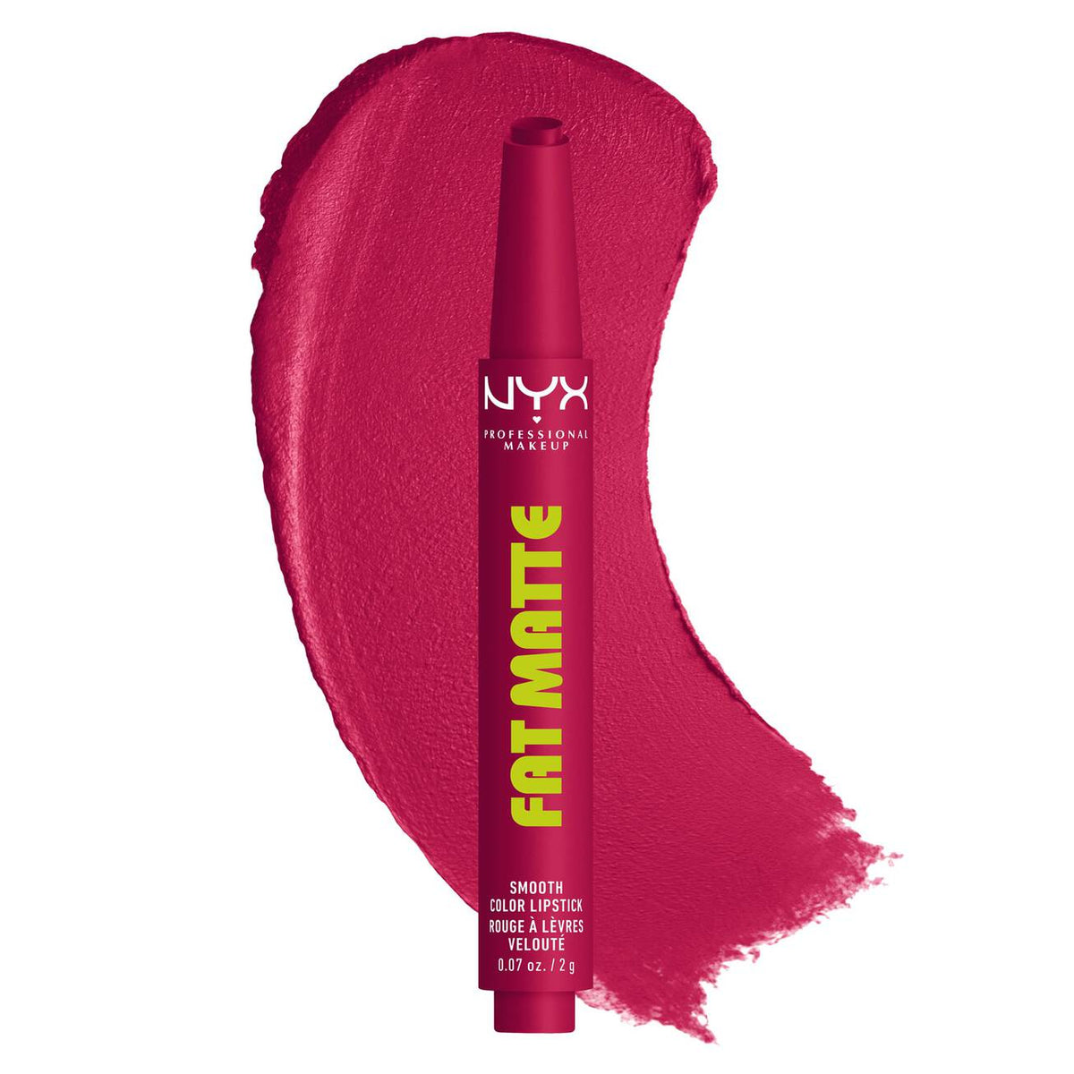 NYX - FAT MATTE ROUGE À LÈVRES MAT CONFORT- 14  Hibiscus Hug