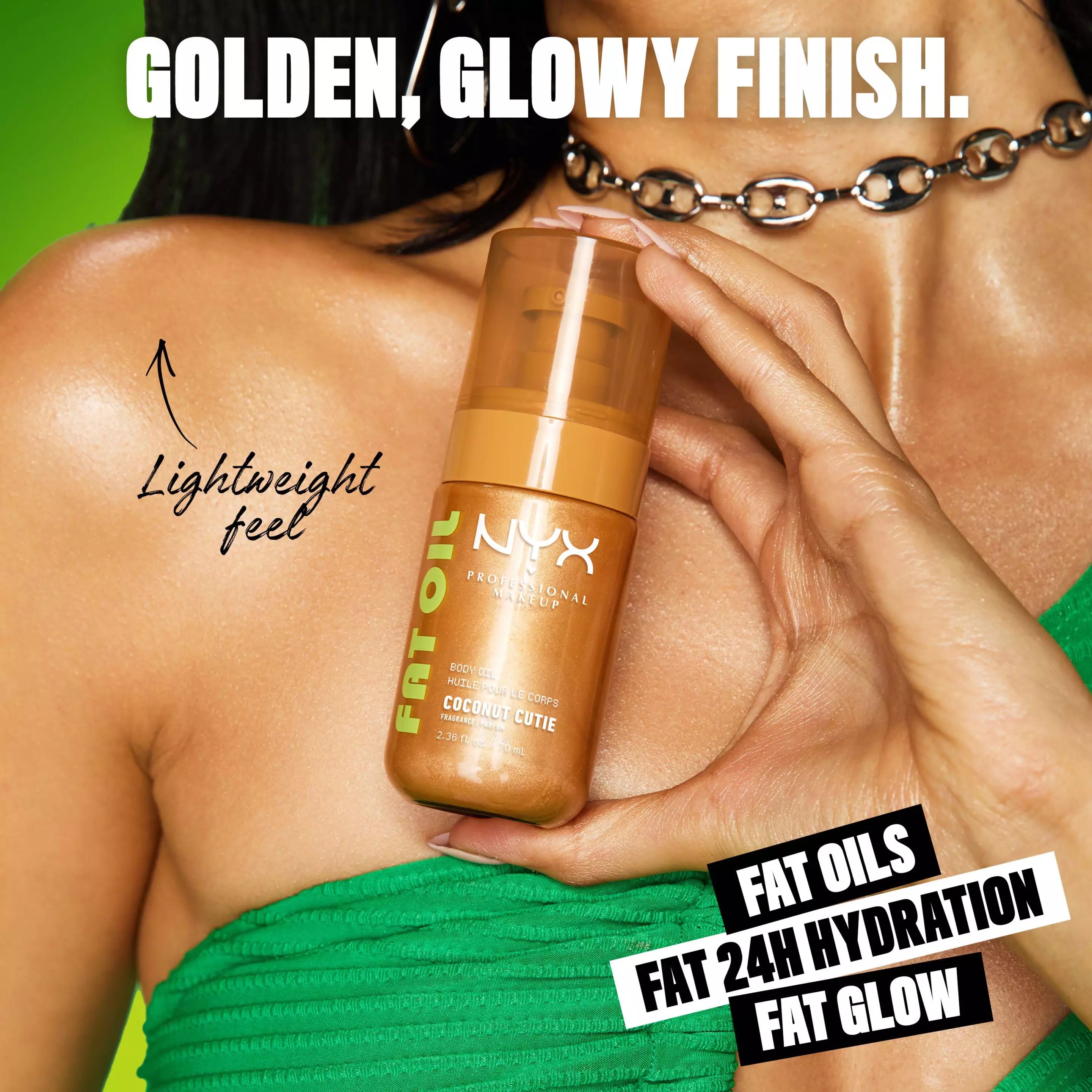 NYX - Fat Oil Body Oil - 03 Sun Lit Gold