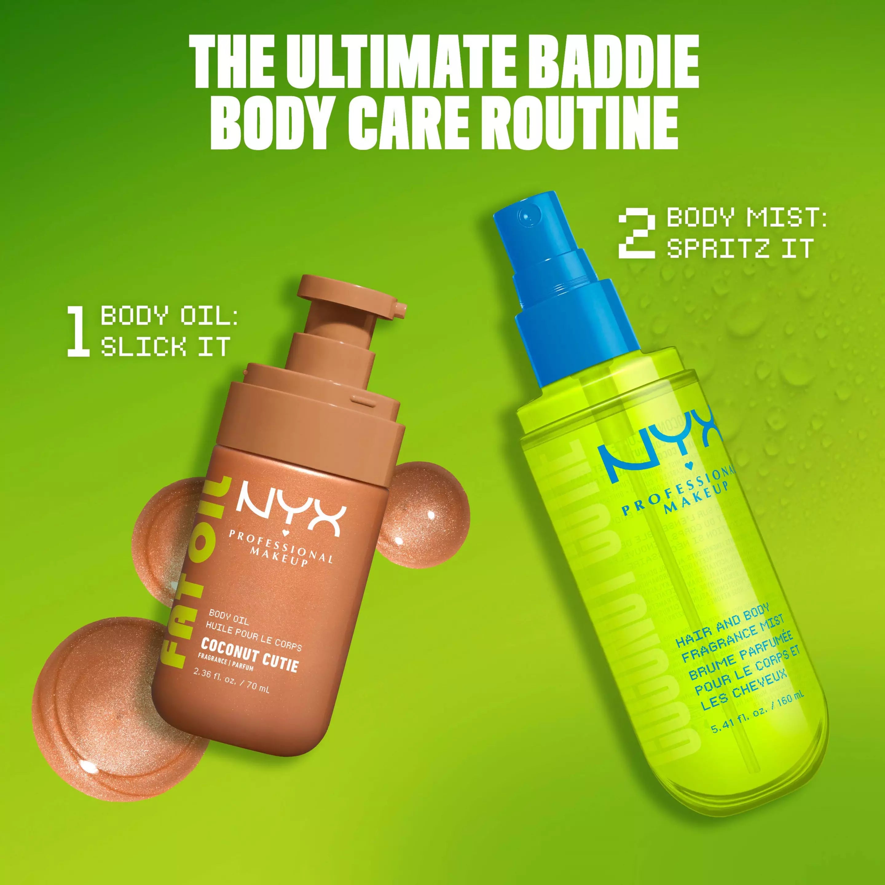 NYX - Fat Oil Body Oil - 03 Sun Lit Gold