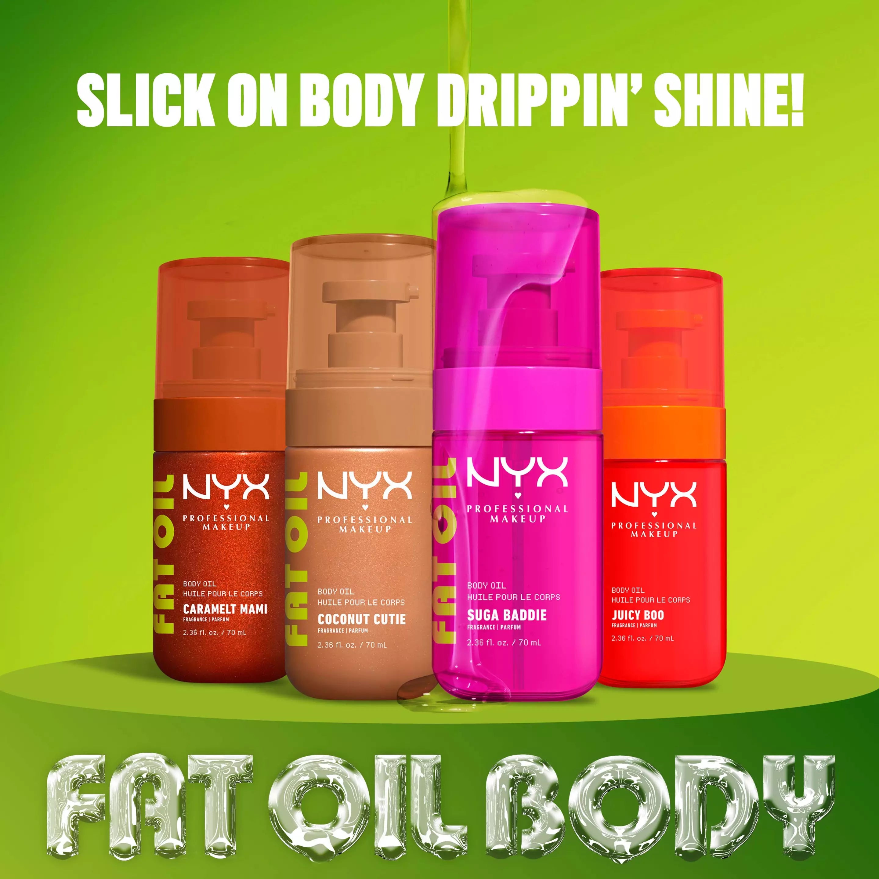 NYX - Fat Oil Body Oil - 03 Sun Lit Gold