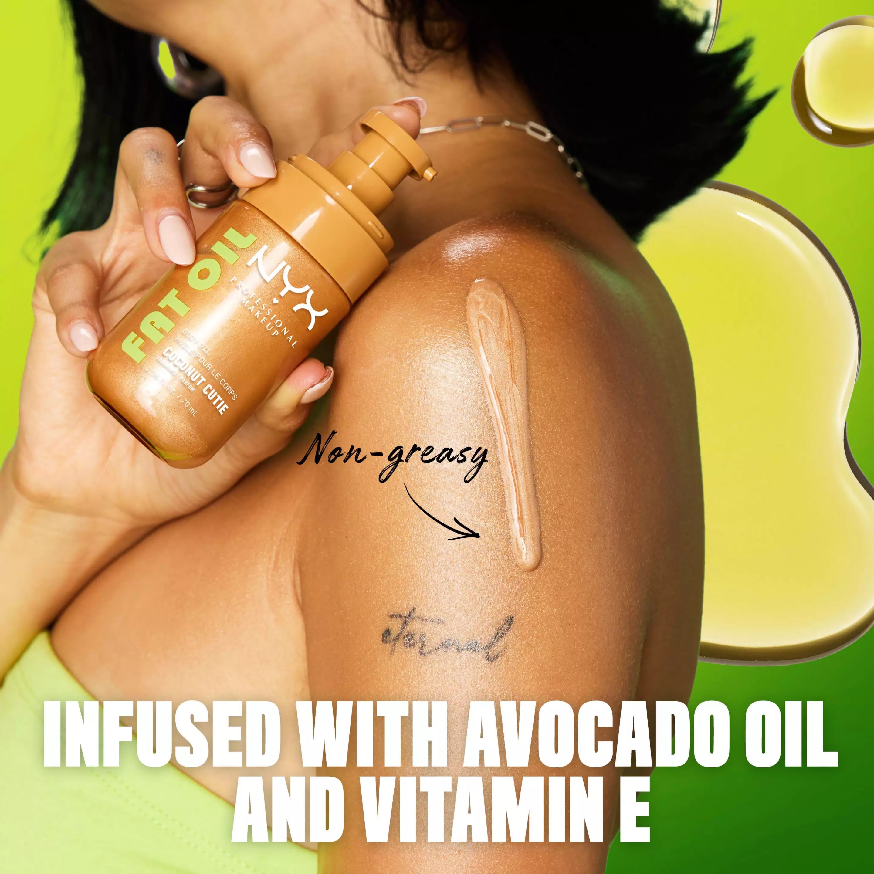 NYX - Fat Oil Body Oil - 03 Sun Lit Gold