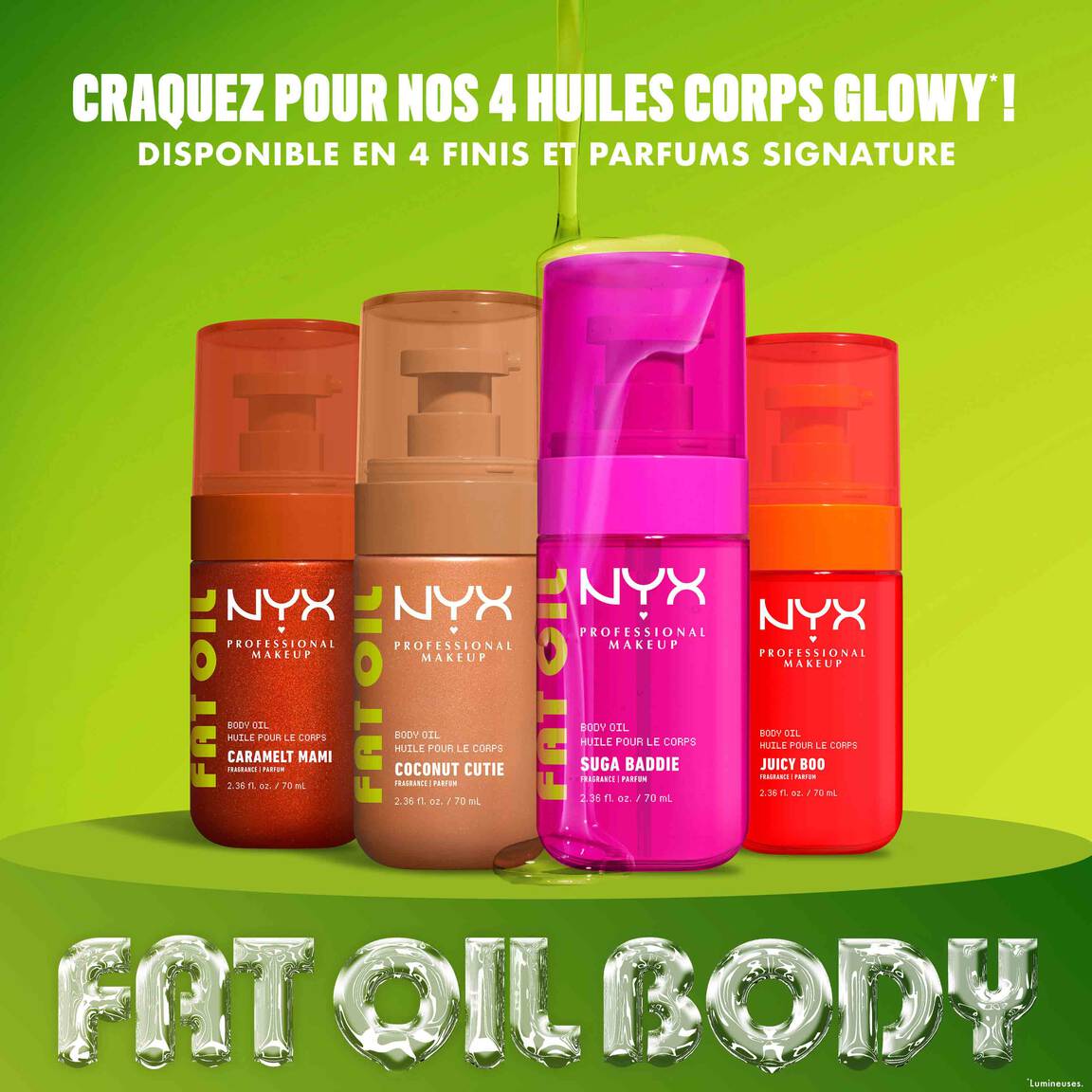 NYX - Fat Oil Body Oil - 04 Sun Kissed Bronze