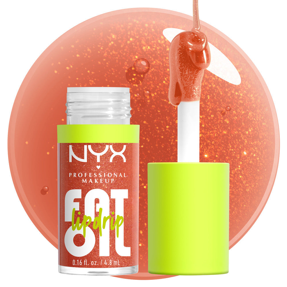 NYX - HUILE À LÈVRES FAT OIL - réf Follow Back - 4,8ml