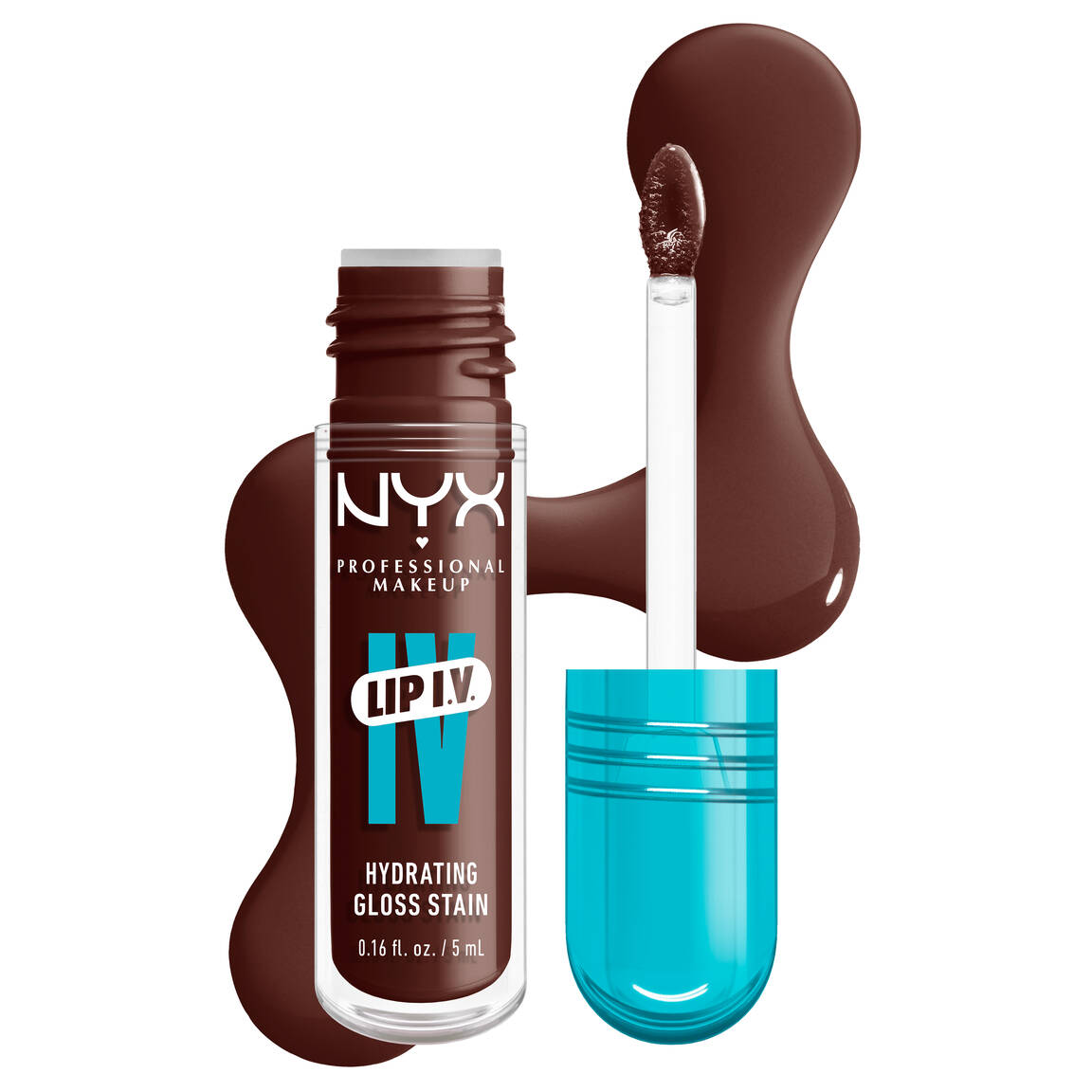 NYX - LIP IV Hydrating Gloss Serum - 05 Mocha me wet