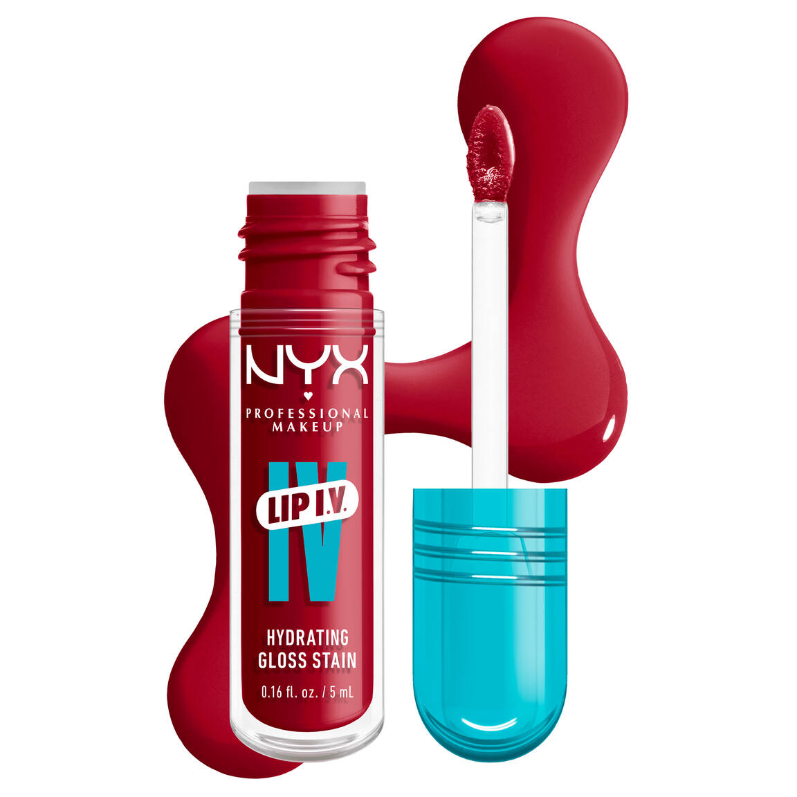 NYX - LIP IV Hydrating Gloss Serum - 11 Red Y Set Wet