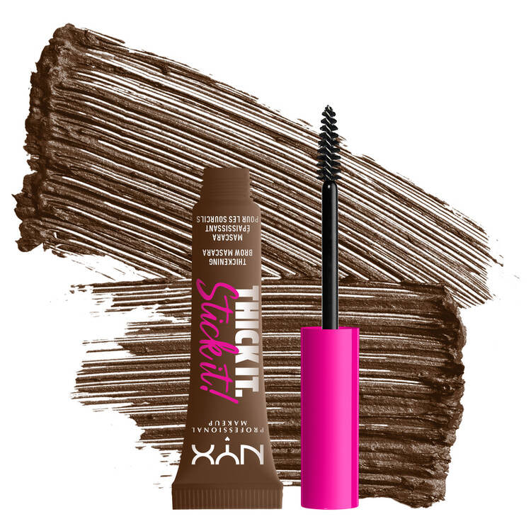 NYX -MASCARA À SOURCILS THICK IT, STICK IT! - réf Brunette