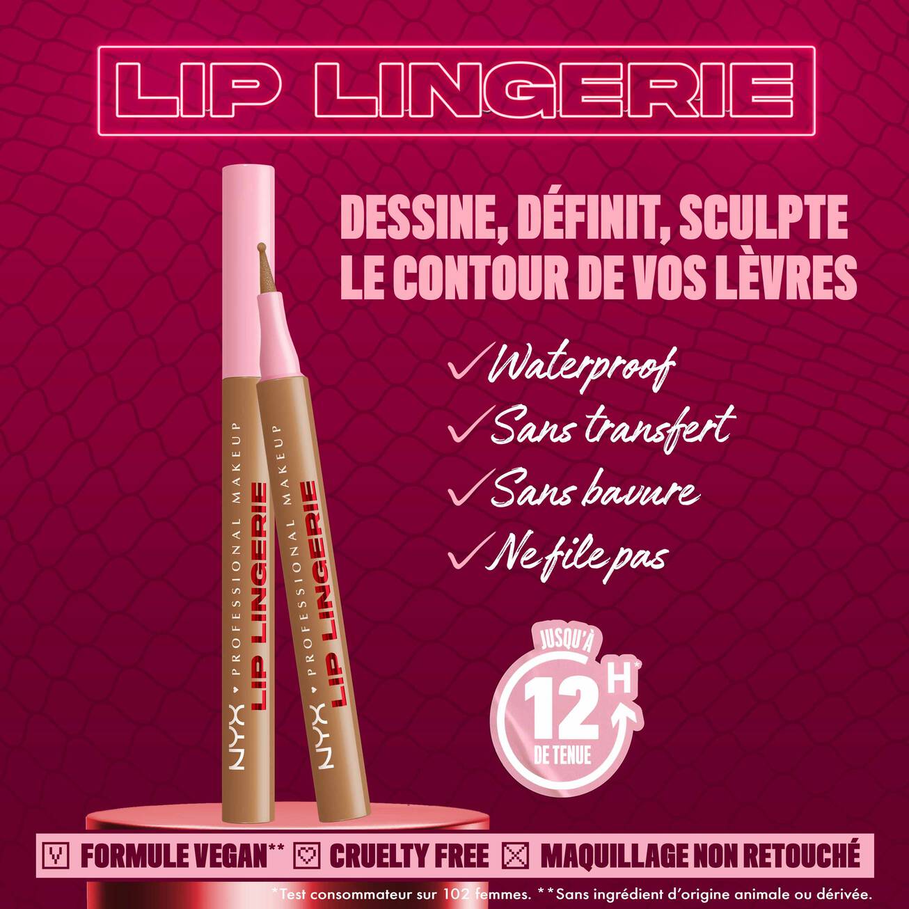 NYX - Stain Lip Lingerie - Ref  07 Cuff Me