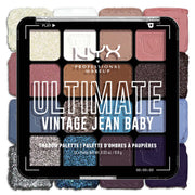 NYX - ULTIMATE SHADOW PALETTE - 01 - Vintage Jean Baby