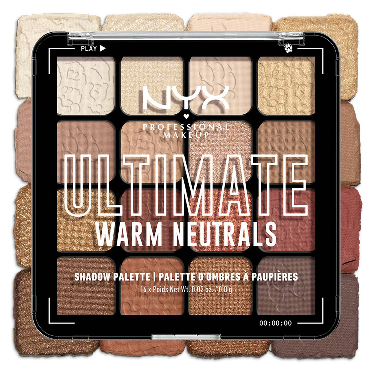 NYX - ULTIMATE SHADOW PALETTE - 05 Warm Neutrals