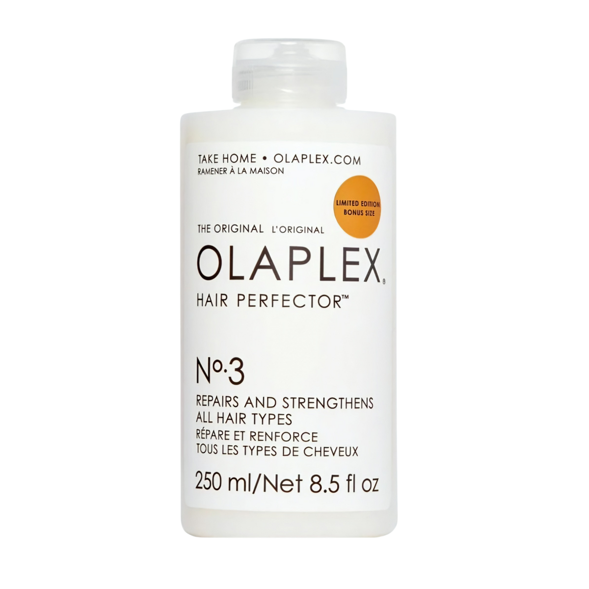 OLAPLEX - N°3 Hair Perfector Soin réparateur Cheveux Full Size - 250ml