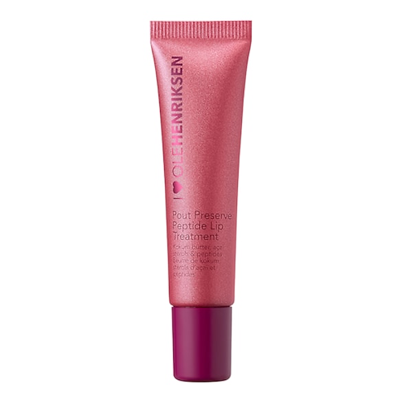 Olehenriksen - Pout Preserve Lip Treatment - Soin des lèvres hydratant & anti-âge aux peptides - réf Lingonberry Jam Glimmer