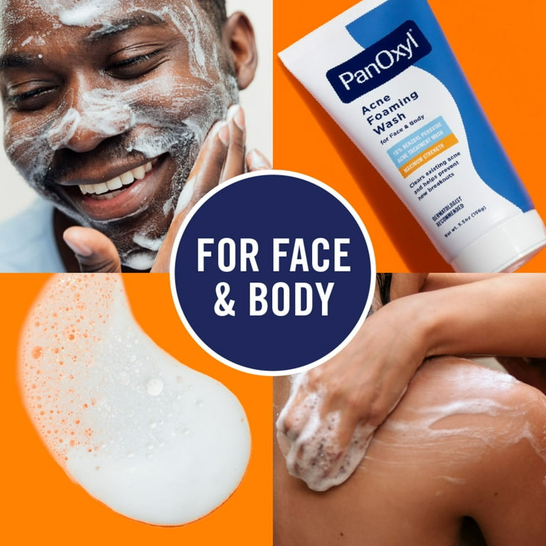 PANOXYL - Acne Foaming Wash Benzoyl Peroxide 10% Maximum Strength 156g