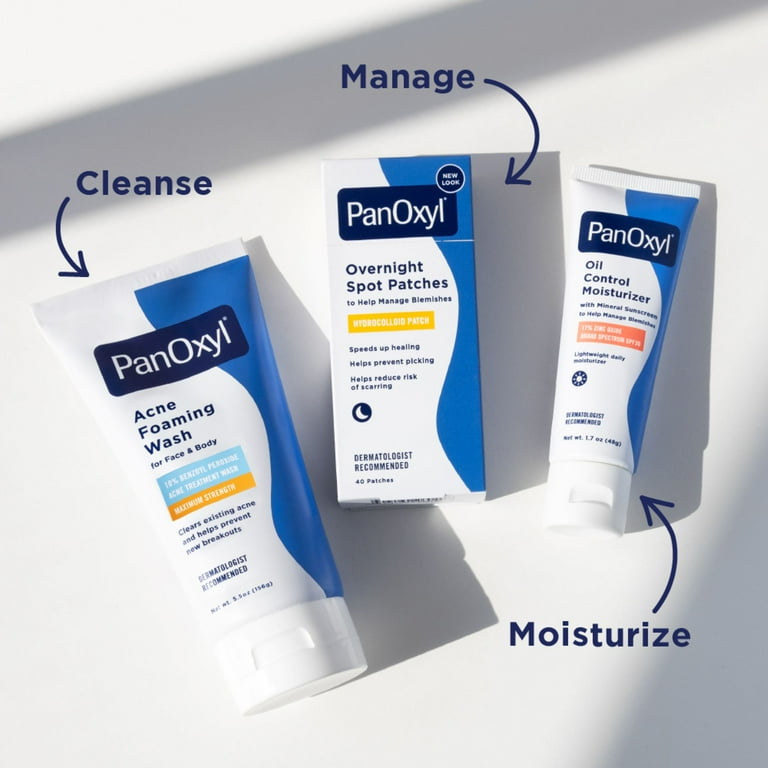 PANOXYL - Acne Foaming Wash Benzoyl Peroxide 10% Maximum Strength 156g