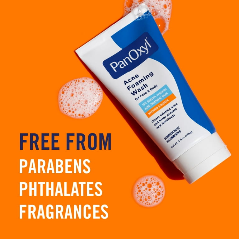PANOXYL - Acne Foaming Wash Benzoyl Peroxide 10% Maximum Strength 156g