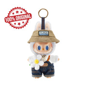 POP MART - Labubu THE MONSTERS FALL IN WILD SERIES Vinyl Plush Doll Pendant 'White' ( 1 Box )