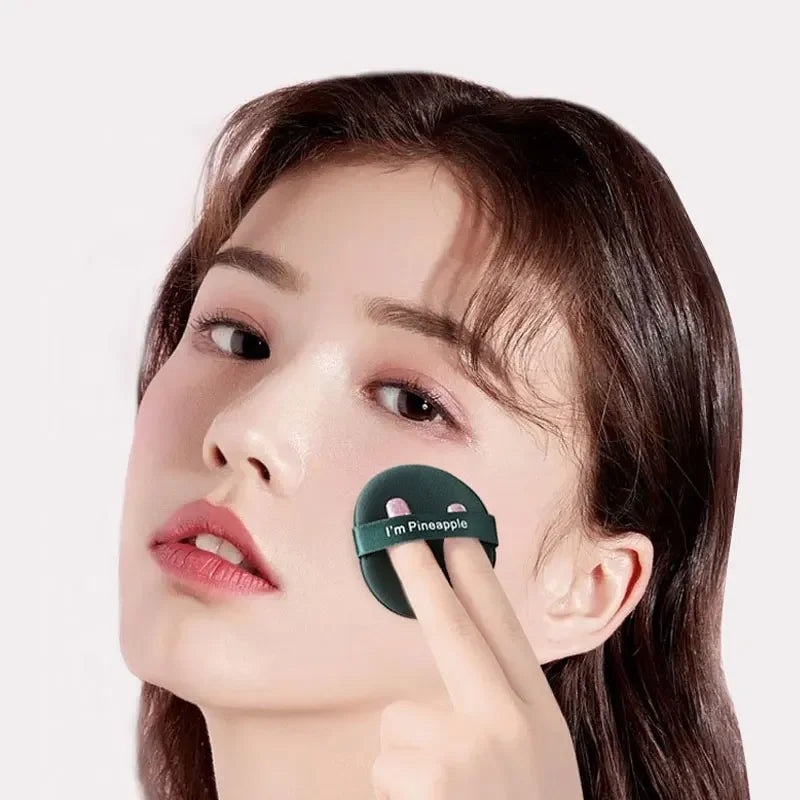 Poppin - Air Cushion Puff - réf I'm Strawberry ( 7pcs )