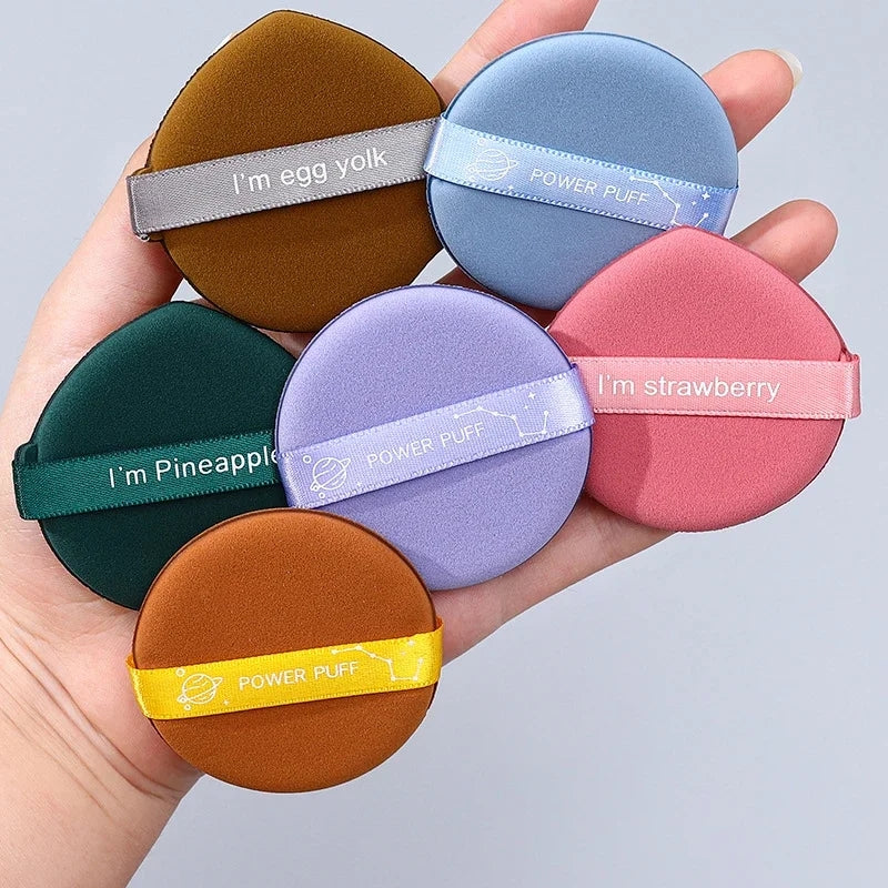 Poppin - Air Cushion Puff - réf I'm Strawberry ( 7pcs )