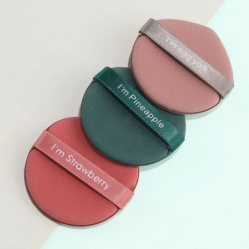 Poppin - Air Cushion Puff - réf I'm Strawberry ( 7pcs )