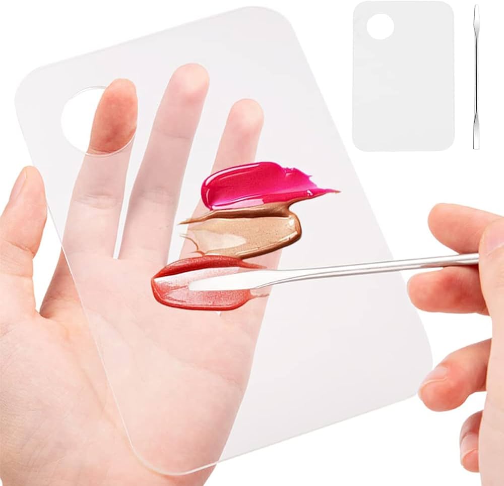 POPPIN - Palette de Maquillage Transparente + Spatule