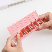 POPPIN - Pillulier Organisateur de Pillules - Pink