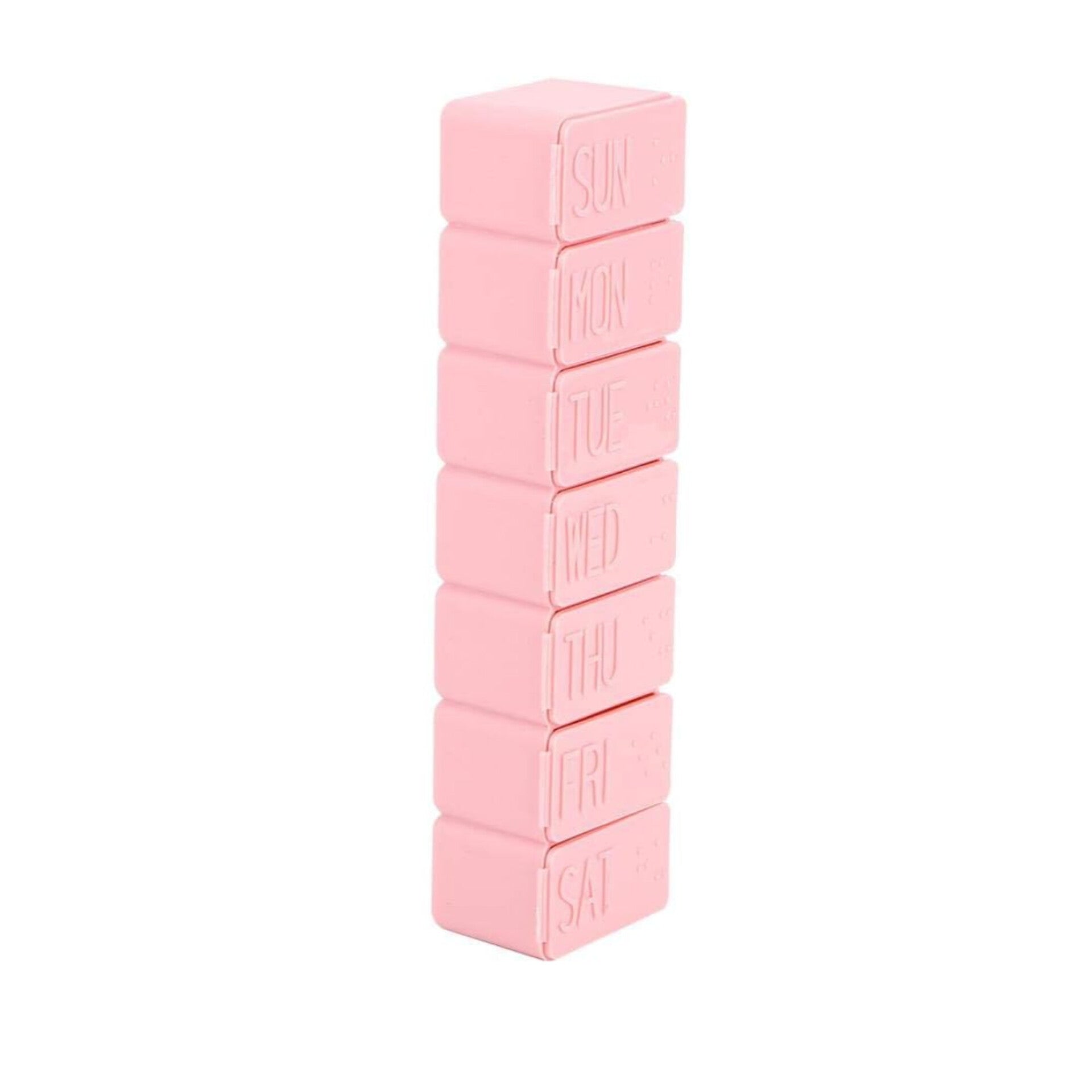 POPPIN - Pillulier Organisateur de Pillules - Pink