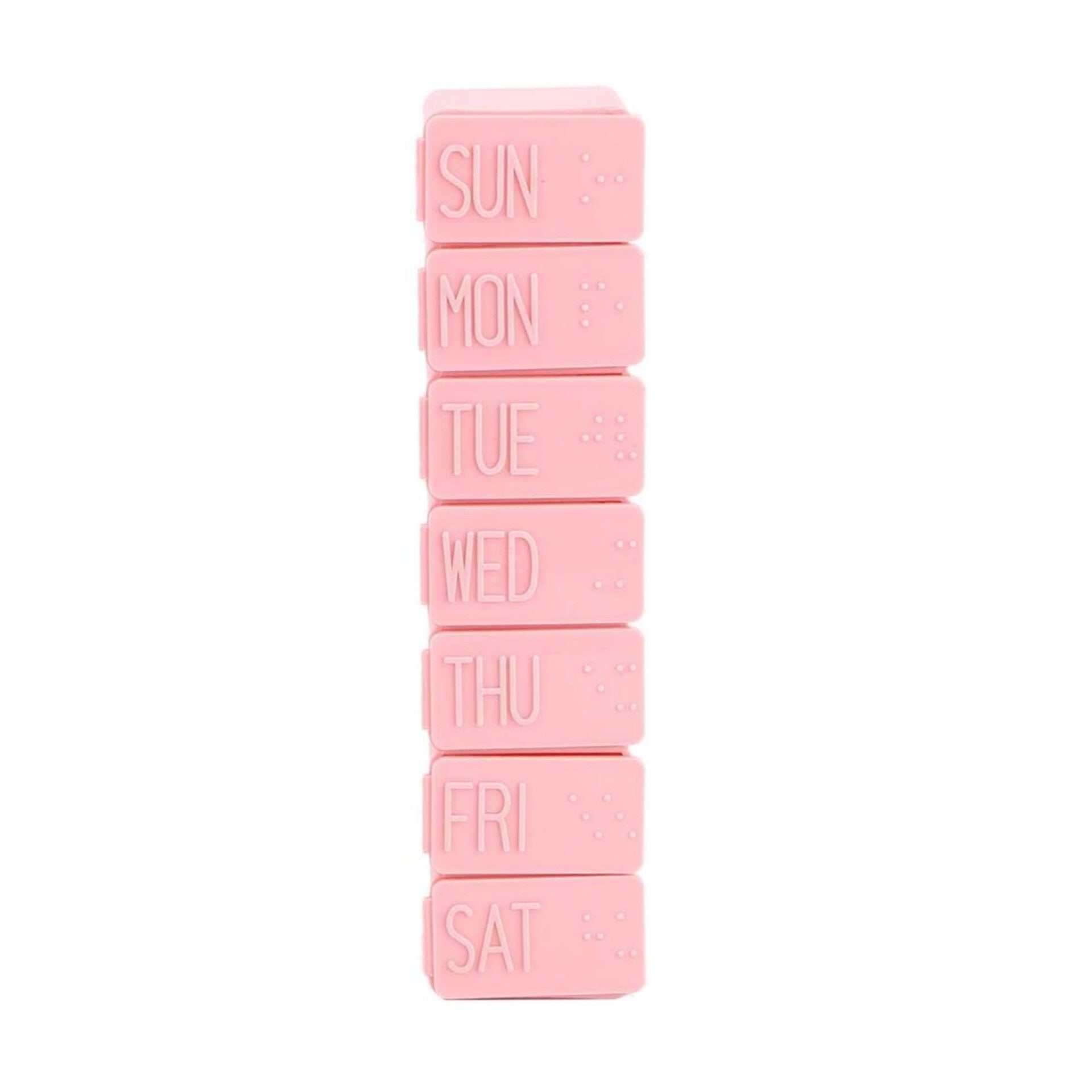 POPPIN - Pillulier Organisateur de Pillules - Pink