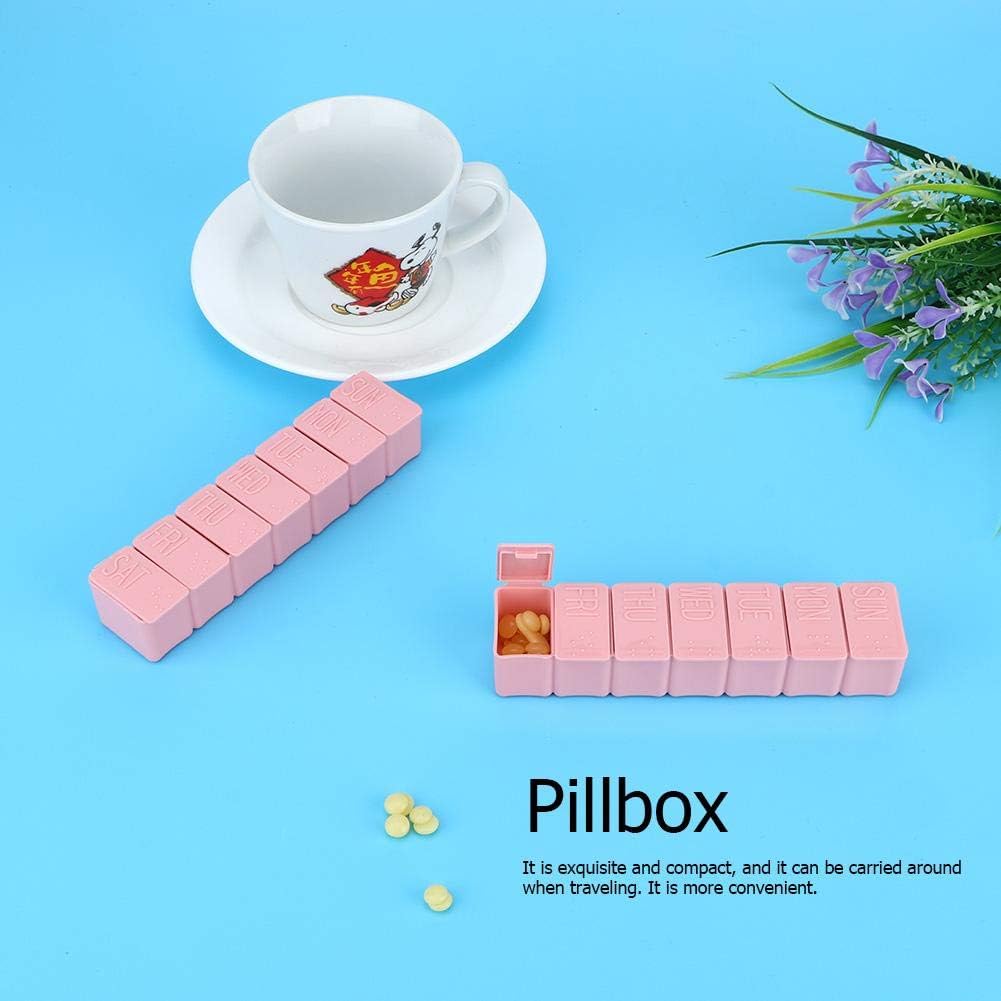POPPIN - Pillulier Organisateur de Pillules - Pink