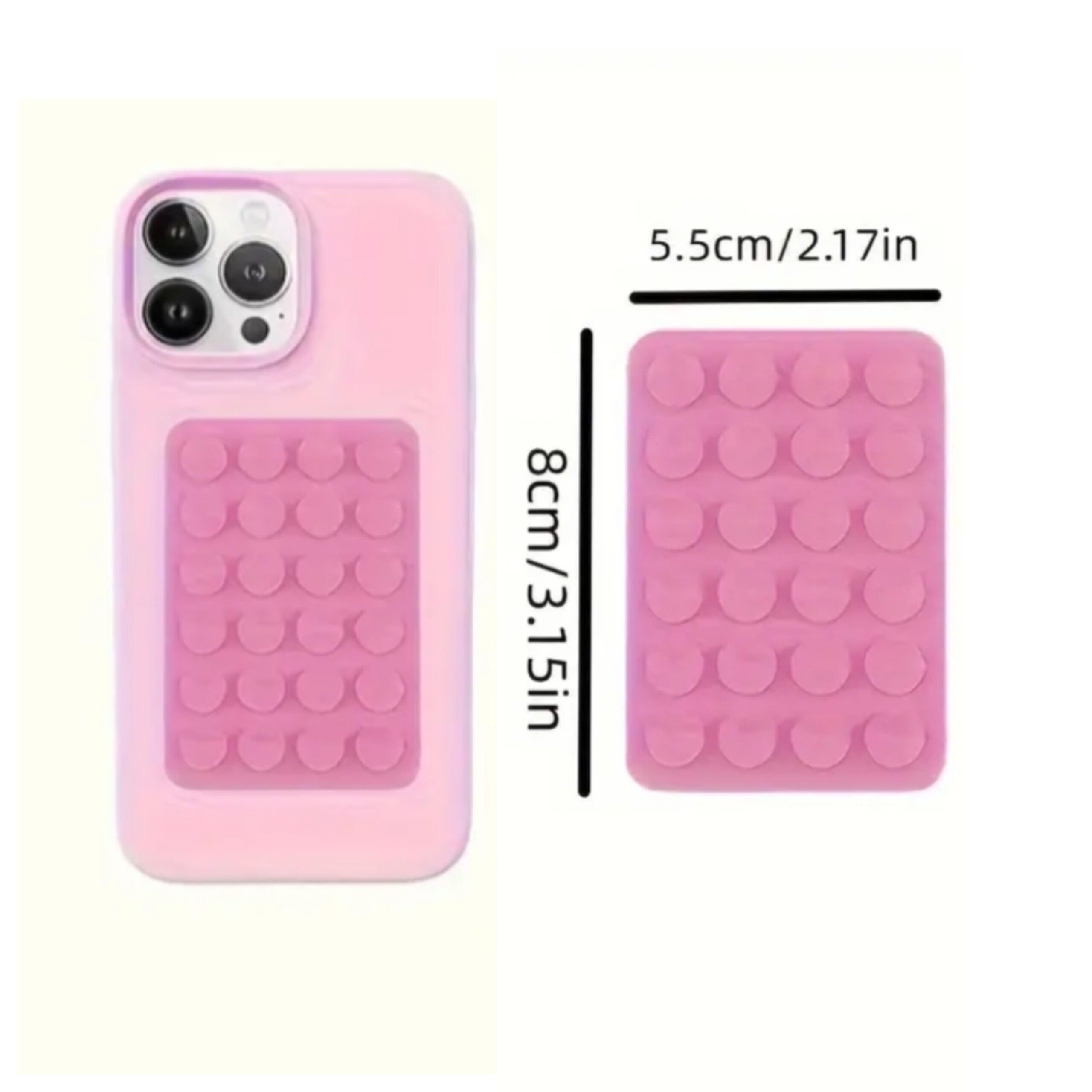 Poppin - Support de Téléphone Portable - réf Pink