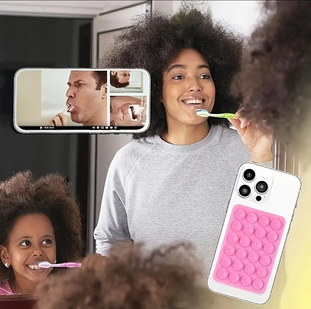 Poppin - Support de Téléphone Portable - réf Pink