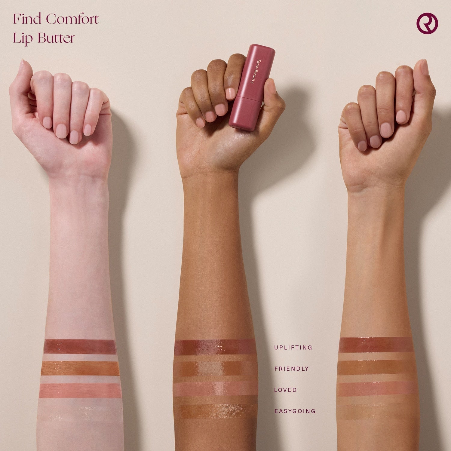 Rare Beauty - Find Comfort Lip Butter - Baume à lèvres teinté- Loved (4 g)
