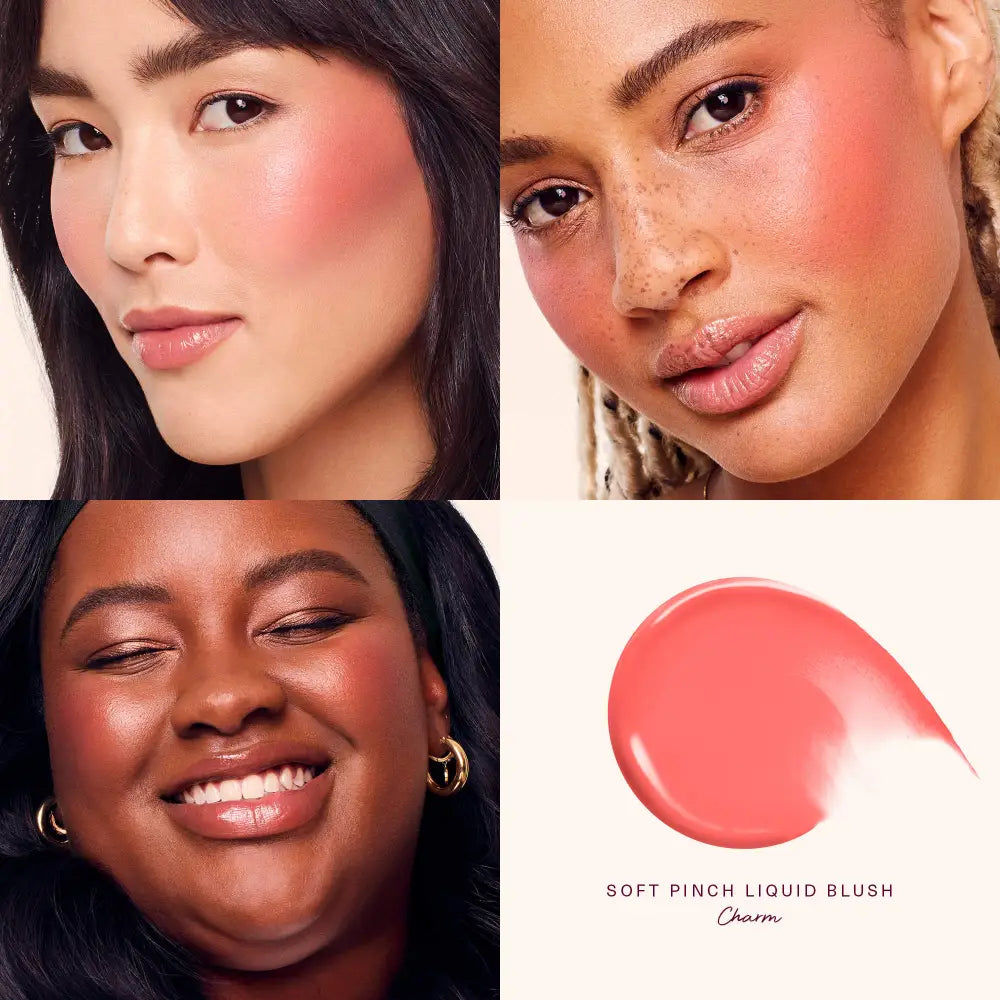 Rare Beauty - MINI Soft Pinch Dewy Liquid Blush - réf Charm-3,2ml KIT